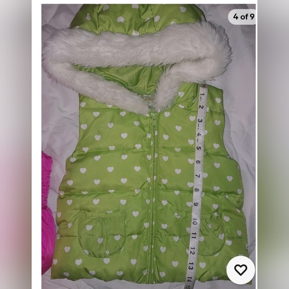 💝💜 Girls vest/Jacket 4-5years🩷🧡 - Picture 4 of 9